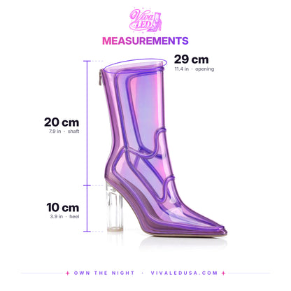 VivaLED Neon Boots